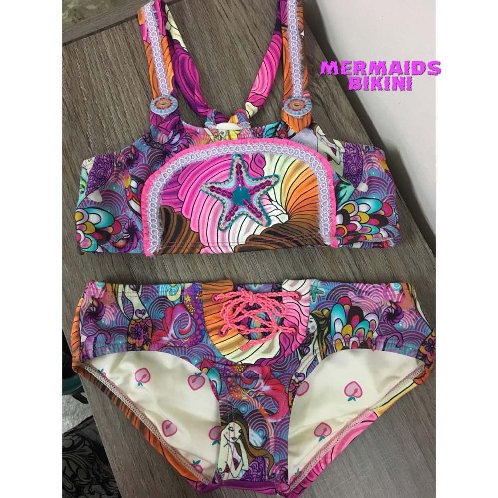 Girls Mermaid bikini! Instagram worthy!